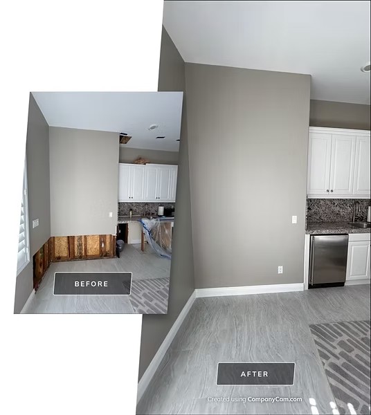 Kitchen area renovation